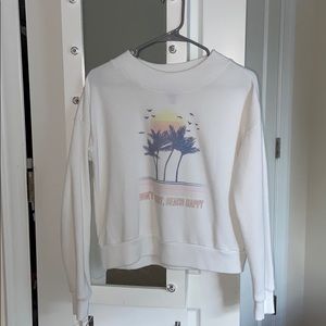 Crew neck sweatshirt